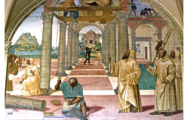 11 - Come Benedetto compie la edificazione di dodici monasteri