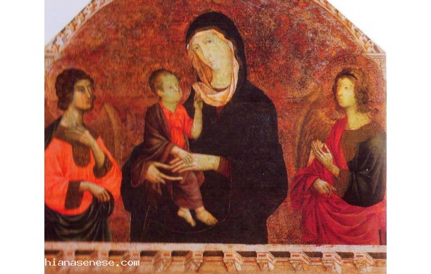Madonna col Bambino e due angeli