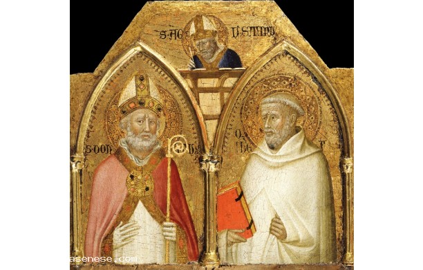 Sant'Agostino con San Donato e San Giovanni Gualberto