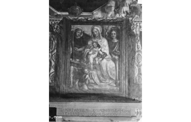 Madonna con Bambino tra san Michele Arcangelo, san Galgano e san Giovannino