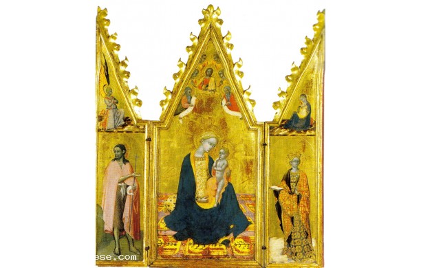Piccolo tabernacolo con la Madonna dell’umiltà