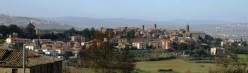 Il centro storico visto da Ciliano