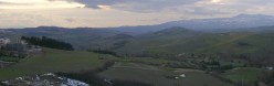 Paesaggio invernale verso sud