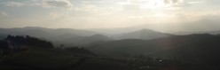Le brume al Tramonto in inverno