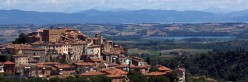 I laghi di Chiusi e Trasimeno dalla rocca