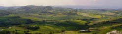 La vallata fra Montepulciano e Montefollonico