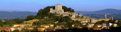 La rocca vista da sud