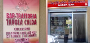 CAFFE' DEI BARBERI, Trattoria Tavola Calda