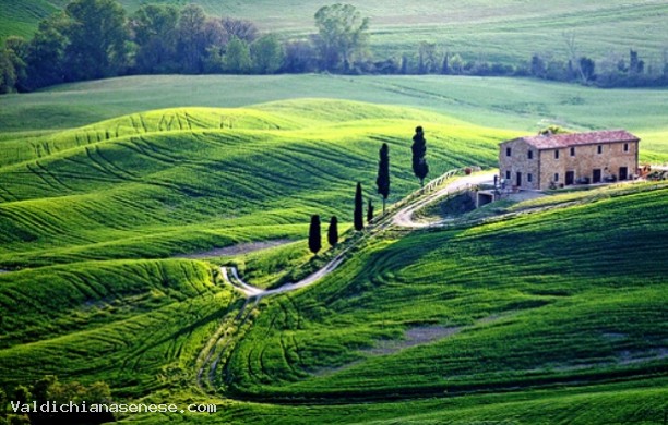 From Chianciano Pienza